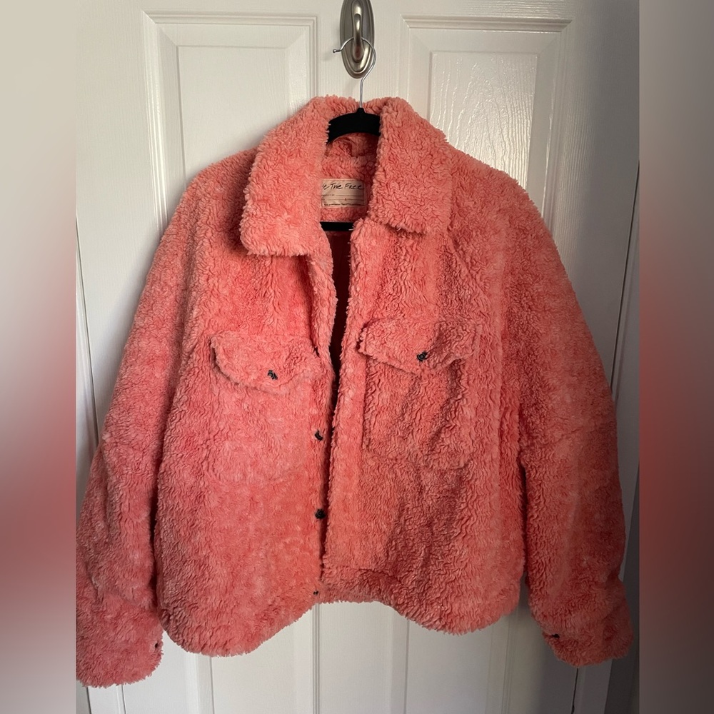 Free People Sherpa Jacket